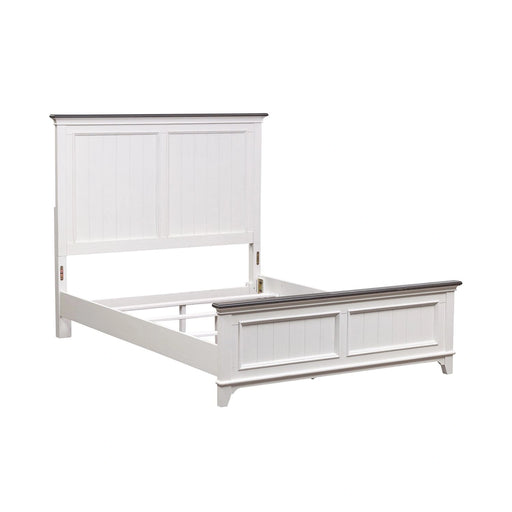 Allyson Park Panel Bed, Dresser & Mirror image
