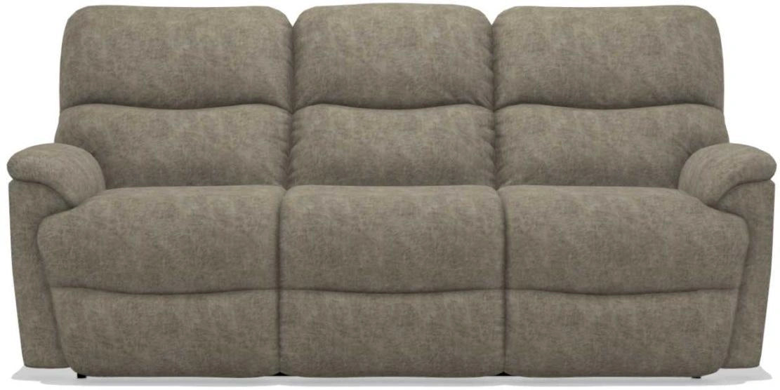 La-Z-Boy Trouper PowerRecline La-Z-Time Sable Reclining Sofa