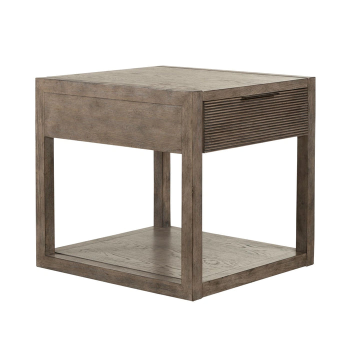 Bartlett Field End Table in Dusty Taupe image