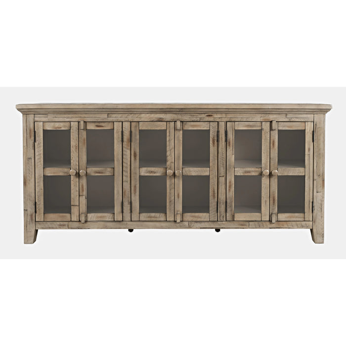 Rustic Shores 6 Door Low Cabinet