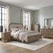 Hickory Grove Uph Bed, Dresser & Mirror, Chest, Night Stand image