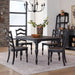 Magnolia Manor 5 Piece Leg Table Set image
