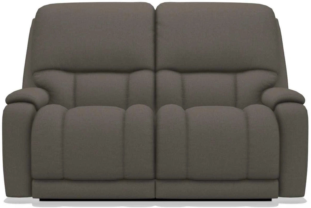 La-Z-Boy Greyson Granite Reclining Loveseat with Headrest