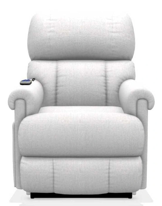 La-Z-Boy Pinnacle Platinum Muslin Power Lift Recliner with Massage and Heat