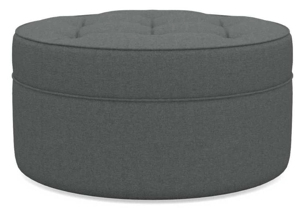 La-Z-Boy Roundabout Grey Ottoman