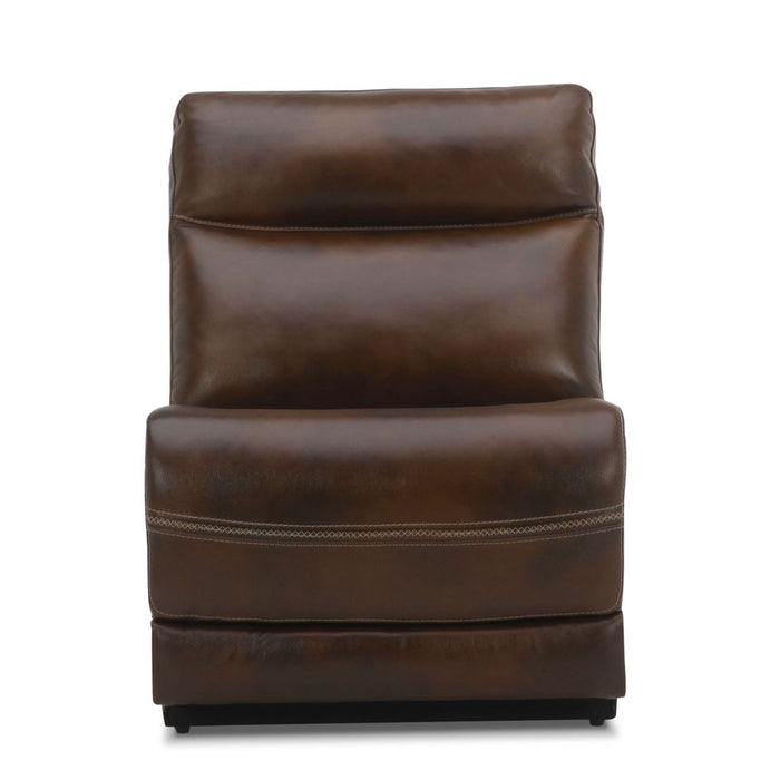 Liberty Furniture Blair Armless Chair in Cognac