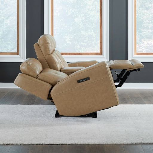Carrington Loveseat w/Console P3 & ZG - York Sand - Plourde Furniture Co (Caribou, ME)