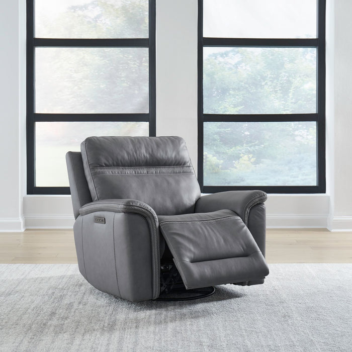 Cooper SG Recliner P3 in Blue Gray - Plourde Furniture Co (Caribou, ME)