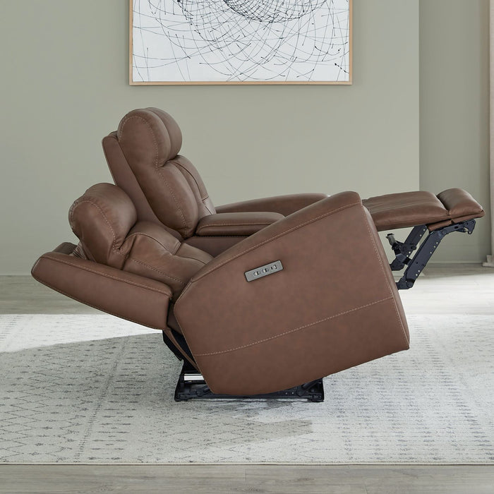 Beckham Loveseat w/ Console P2 & ZG - Plourde Furniture Co (Caribou, ME)