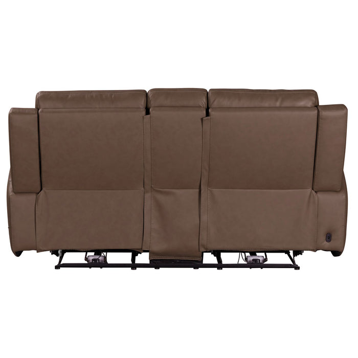 Beckham Loveseat w/ Console P2 & ZG - Plourde Furniture Co (Caribou, ME)