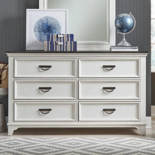 Allyson Park Drawer Dresser in White image