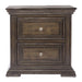 Big Valley 2 Drawer Night Stand w/ Charging Station image