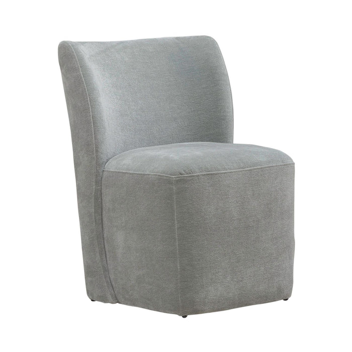 Accent Dining Accent Dining Chair w/ Casters - Sapphire - Plourde Furniture Co (Caribou, ME)