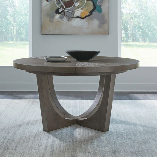 Cascade Falls Pedestal Table Set - Plourde Furniture Co (Caribou, ME)