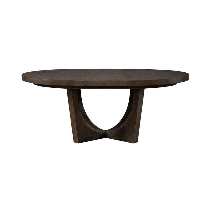 Cascade Falls Pedestal Table Set - Plourde Furniture Co (Caribou, ME)