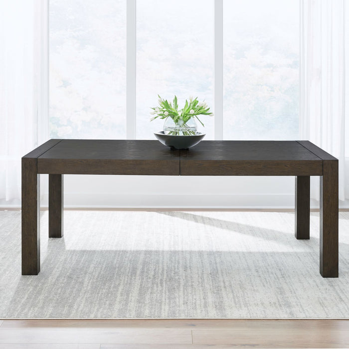 Cascade Falls Rectangular Leg Table - Plourde Furniture Co (Caribou, ME)