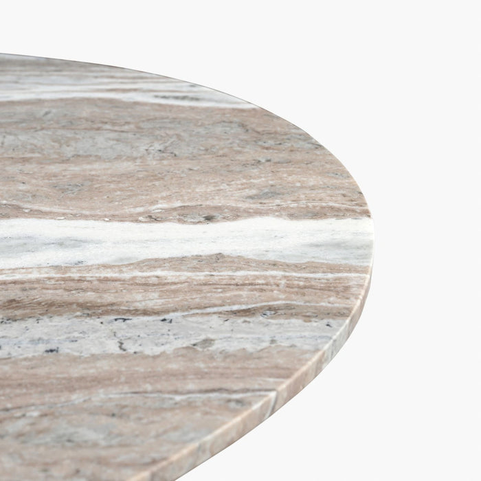 Kaleidoscope Round Pedestal Marble Table Top image