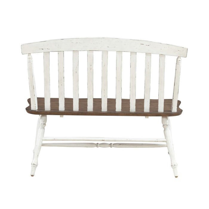Al Fresco Slat Back Bench (RTA) - Plourde Furniture Co (Caribou, ME)