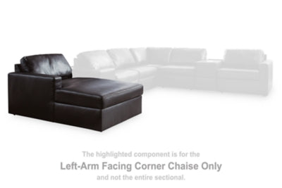 Modmax II Sectional with Chaise and Audio Consoles - Plourde Furniture Co (Caribou, ME)