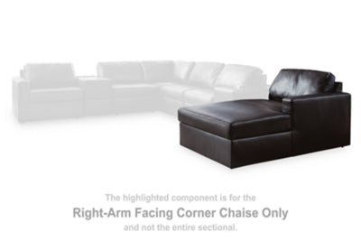 Modmax II Sectional with Chaise and Audio Consoles - Plourde Furniture Co (Caribou, ME)
