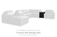 Modmax II Sectional with Chaise and Storage Consoles - Plourde Furniture Co (Caribou, ME)
