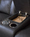 Mackmenville Reclining Loveseat with Console - Plourde Furniture Co (Caribou, ME)