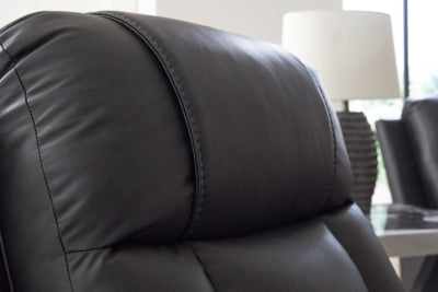 Mackmenville Reclining Loveseat with Console - Plourde Furniture Co (Caribou, ME)