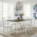 Landale 7 Piece Leg Table Set image