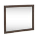 Modern Edge Landscape Mirror in Caffe image