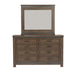 Thornwood Hills King Two Sided Storage Bed, Dresser & Mirror, Night Stand - Plourde Furniture Co (Caribou, ME)