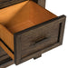 Thornwood Hills King Two Sided Storage Bed, Dresser & Mirror, Night Stand - Plourde Furniture Co (Caribou, ME)