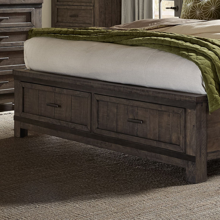 Thornwood Hills Queen Storage Bed - Plourde Furniture Co (Caribou, ME)