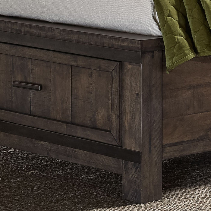 Thornwood Hills Queen Storage Bed - Plourde Furniture Co (Caribou, ME)