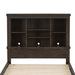 Thornwood Hills Twin Bookcase Bed in Rock Beaten Gray - Plourde Furniture Co (Caribou, ME)
