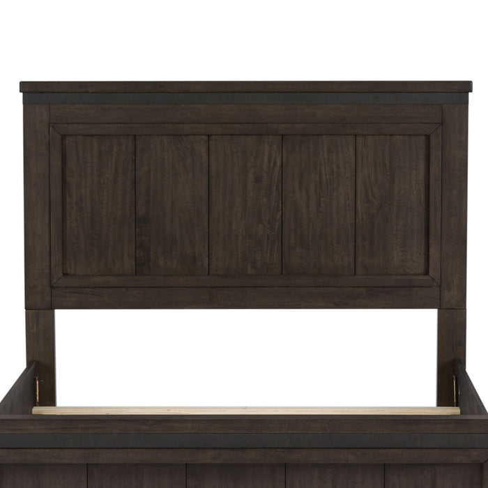 Thornwood Hills Full Panel Bed in Rock Beaten Gray - Plourde Furniture Co (Caribou, ME)