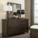 Thornwood Hills Barn Door Dresser in Rock Beaten Gray - Plourde Furniture Co (Caribou, ME)