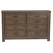 Thornwood Hills Drawer Dresser in Rock Beaten Gray - Plourde Furniture Co (Caribou, ME)