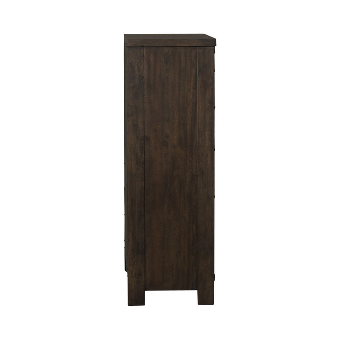Thornwood Hills 5-Drawer Chest in Rock Beaten Gray - Plourde Furniture Co (Caribou, ME)