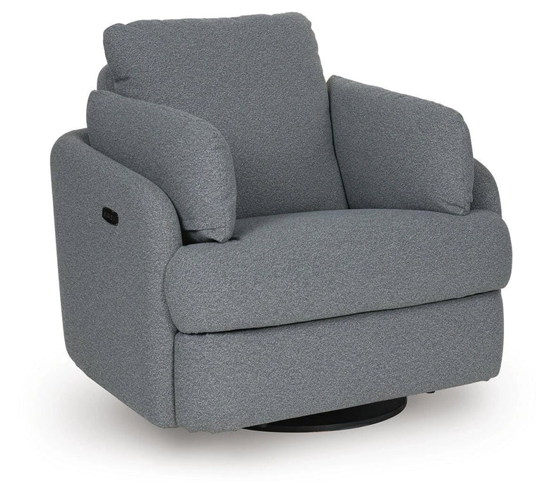 Alainmont Next-Gen Nuvella Swivel Power Recliner