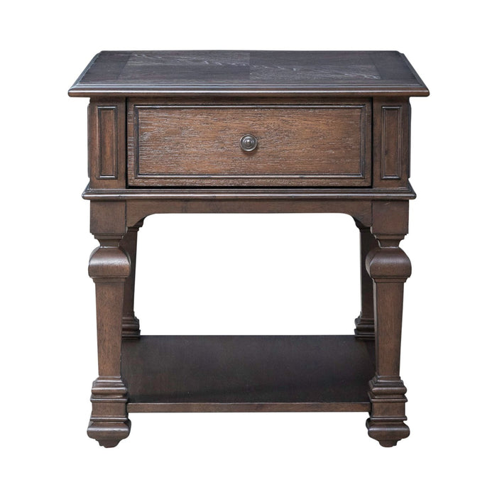 Provence Park Drawer End Table - Plourde Furniture Co (Caribou, ME)