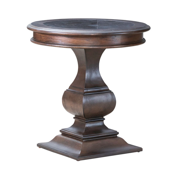 Provence Park Round End Table - Plourde Furniture Co (Caribou, ME)