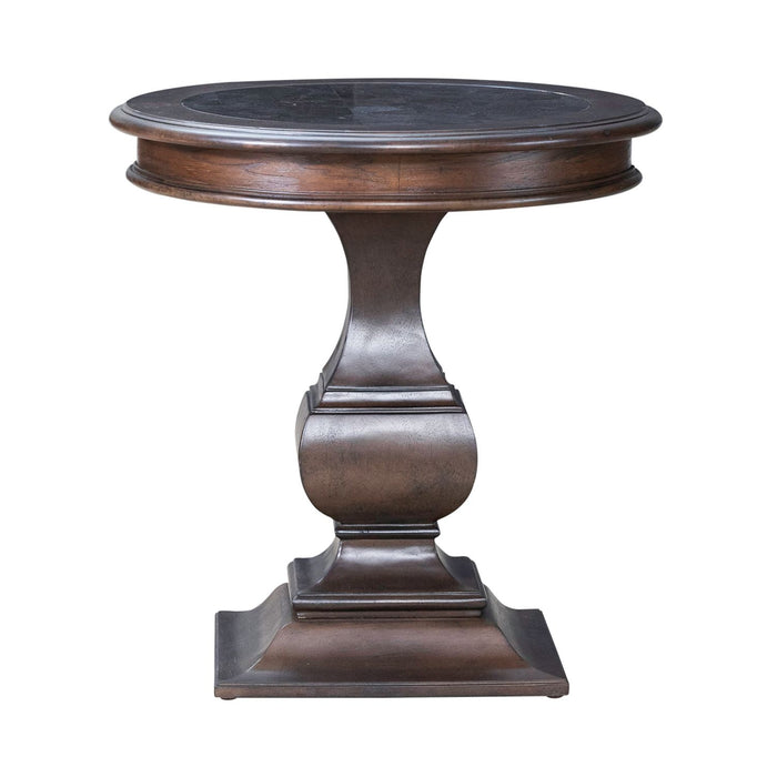 Provence Park Round End Table - Plourde Furniture Co (Caribou, ME)