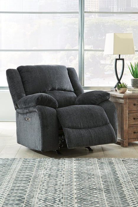 Draycoll Power Recliner - Plourde Furniture Co (Caribou, ME)