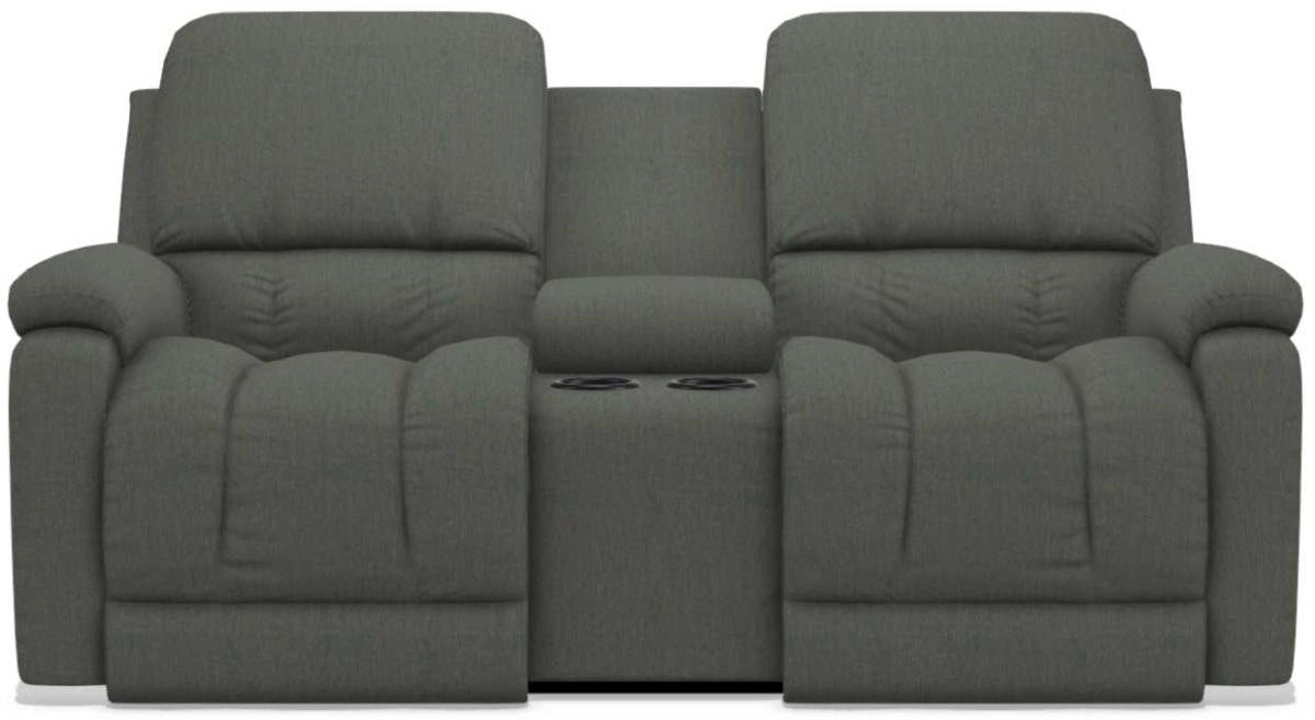 La-Z-Boy Greyson Kohl Power Recline La-Z-Time Full Reclining Console Loveseat