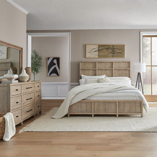 Proximity Place King California Panel Bed, Dresser & Mirror image