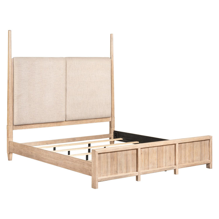Proximity Place Queen Poster Bed - Plourde Furniture Co (Caribou, ME)