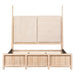 Proximity Place Queen Poster Bed - Plourde Furniture Co (Caribou, ME)