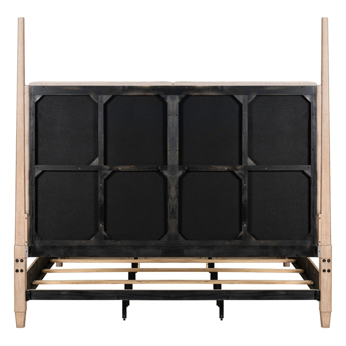 Proximity Place Queen Poster Bed - Plourde Furniture Co (Caribou, ME)