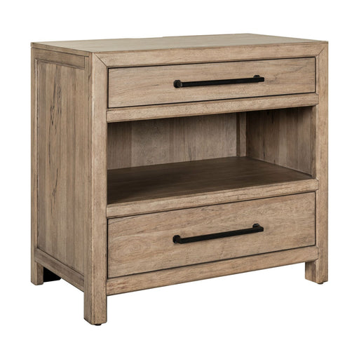 Proximity Place Bedside Chest w/ Charging Station - Plourde Furniture Co (Caribou, ME)