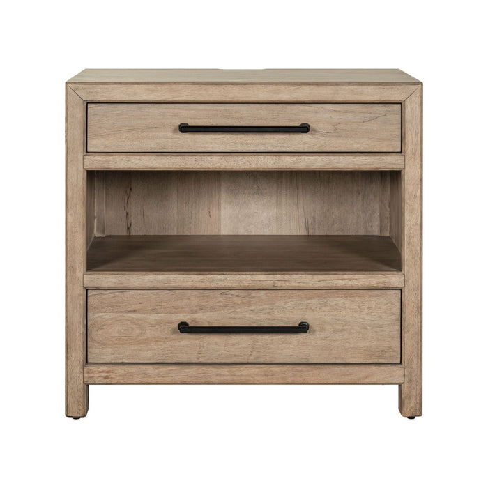 Proximity Place Bedside Chest w/ Charging Station - Plourde Furniture Co (Caribou, ME)